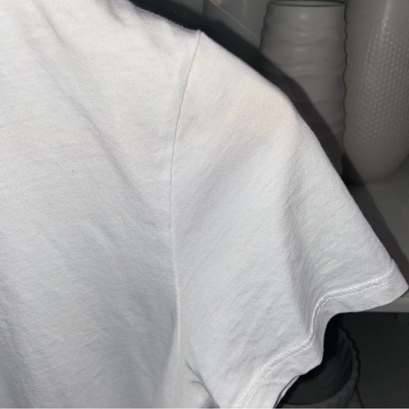 White top with black ties, women’s size S - Picture 6 of 8